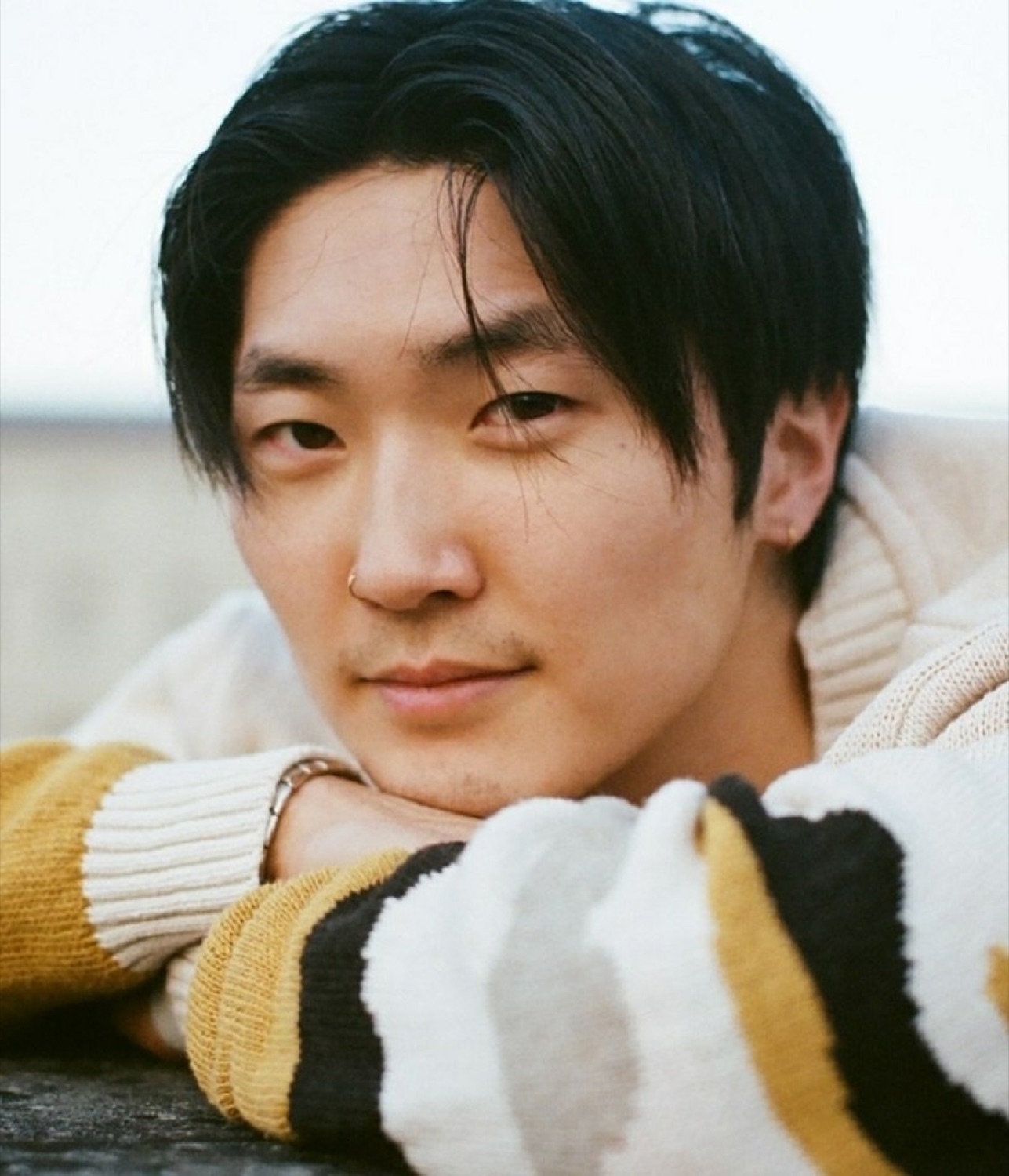 Portrait of James Kim, Men model represented by VANTA